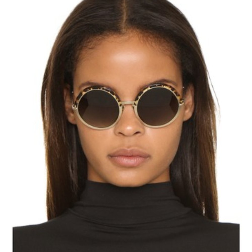 Steven Alan Tortoise Round Halsey Sunglasses New - image 2